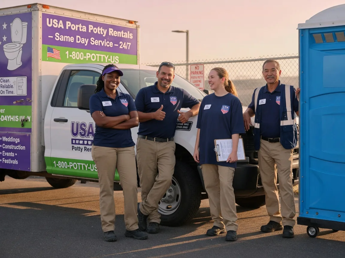 Porta Potty Rental company in Cecil, GA